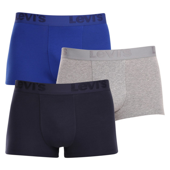 3PACK Boxershorts til mænd Levis flerfarvet (905042001 022)