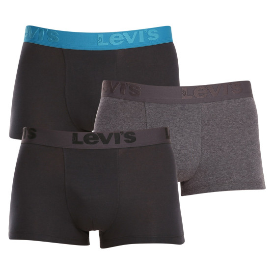 3PACK Boxershorts til mænd Levis flerfarvet (905042001 023)