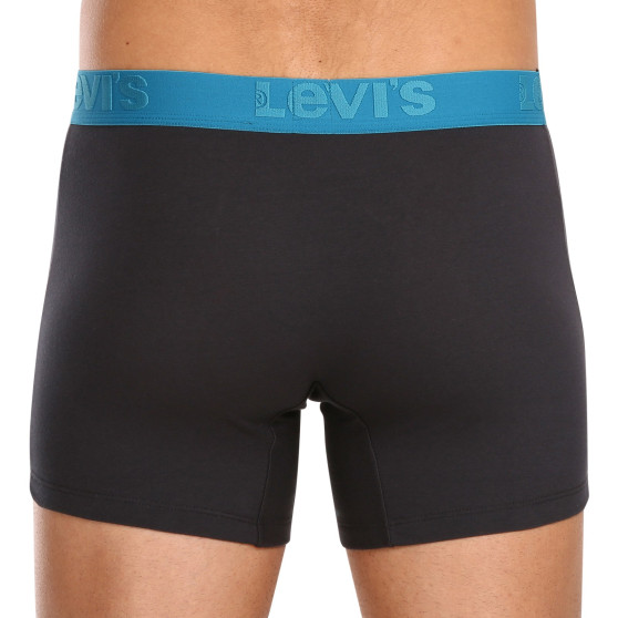 3PACK Boxershorts til mænd Levis flerfarvet (905045001 023)