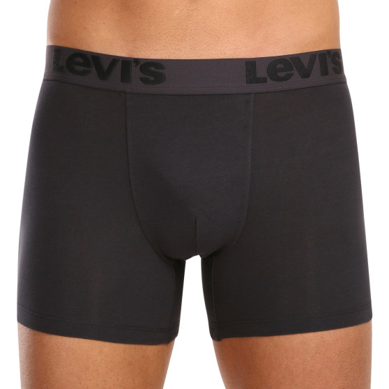 3PACK Boxershorts til mænd Levis flerfarvet (905045001 023)