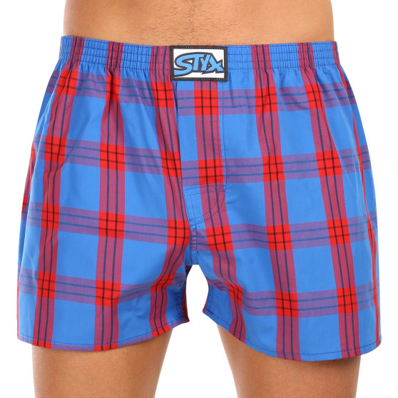 3PACK Boxershorts til mænd Styx classic elastic flerfarvet (3A11456)