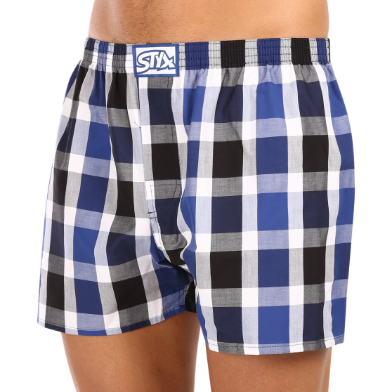 3PACK Boxershorts til mænd Styx classic elastic flerfarvet (3A11789)