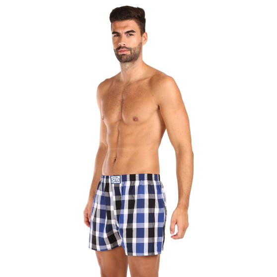 3PACK Boxershorts til mænd Styx classic elastic flerfarvet (3A11789)