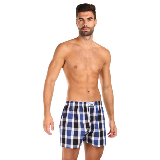 3PACK Boxershorts til mænd Styx classic elastic flerfarvet (3A11789)