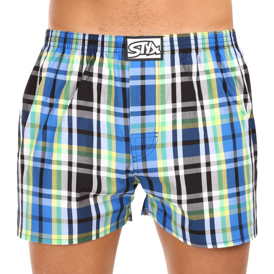 3PACK Boxershorts til mænd Styx classic elastic flerfarvet (3A11789)