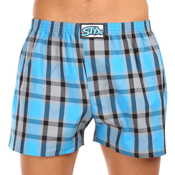 5PACK Boxershorts til mænd Styx classic elastic flerfarvet (5A1167890)