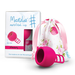 Menstruationskop Merula Cup Jordbær (MER001)