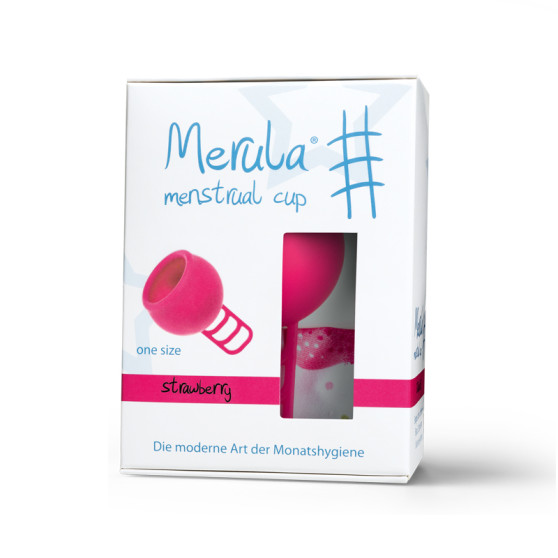 Menstruationskop Merula Cup Jordbær (MER001)