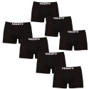 7PACK Boxershorts til mænd Nedeto sort (7NDTB001-brand)