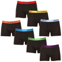 7PACK Boxershorts til mænd Nedeto sort (7NDTB001-week)