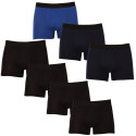 7PACK Boxershorts til mænd Nedeto flerfarvet (7NDTB1001)