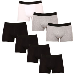 7PACK Boxershorts til mænd Nedeto flerfarvet (7NDTB1002)