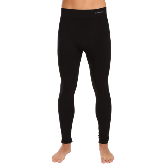 Gino sømløse bambusleggings sort (95031)