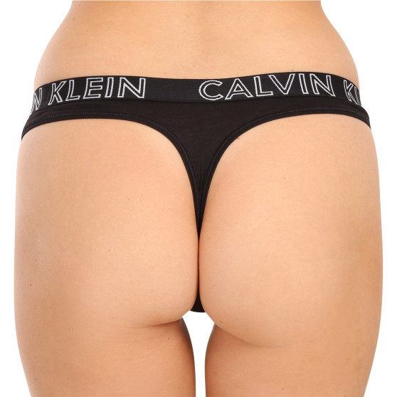 G-streng til kvinder Calvin Klein sort (QD3636E-001)