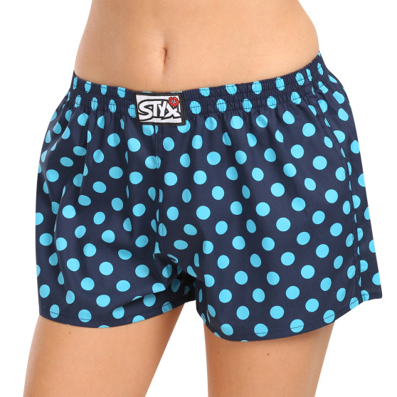 Dameshorts Styx art klassisk gummi polka dots (K1651)