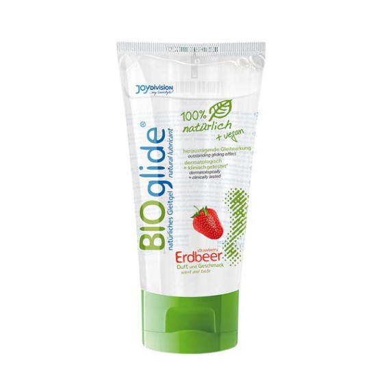 Smørende gel BIOglide Strawberry 80 ml (BG003)