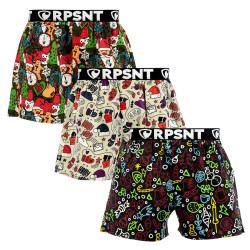 3PACK Boxershorts til mænd Represent exclusive Mike (R3M-BOX-07293138)