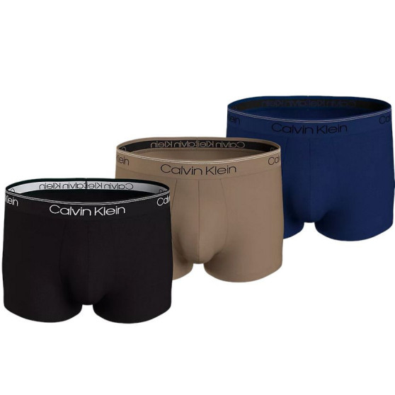 3PACK Boxershorts til mænd Calvin Klein flerfarvet (NB2569A-KM1)