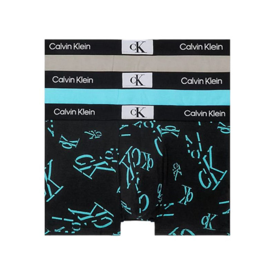 3PACK Boxershorts til mænd Calvin Klein flerfarvet (NB3528E-I0Q)