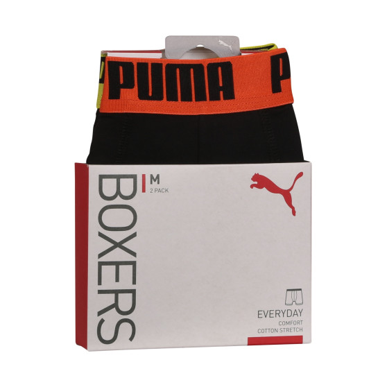 2PACK Boxershorts til mænd Puma sort (521015001 060)