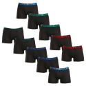 10PACK Boxershorts til mænd Gianvaglia sort (021)