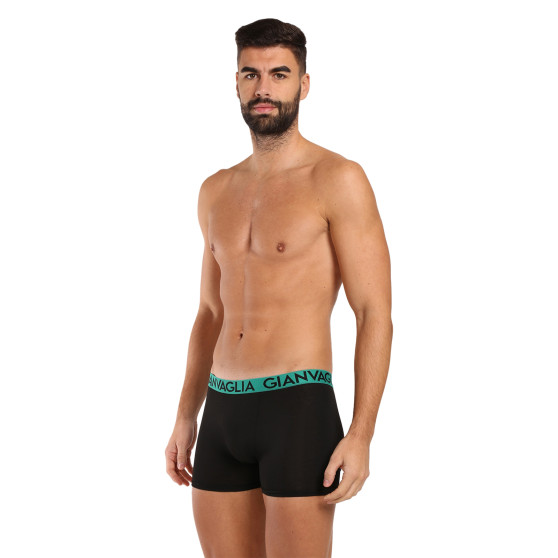 10PACK Boxershorts til mænd Gianvaglia sort (021)