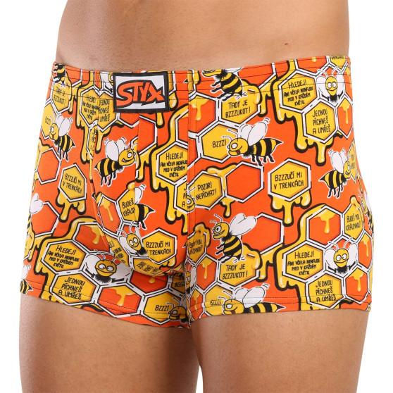 Boxershorts til mænd Styx art klassisk gummi bees (Q1654)