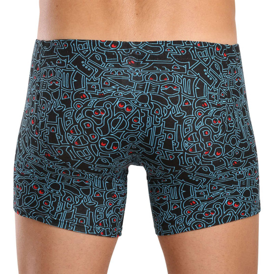 Boxershorts til mænd Styx long art klassisk gummi doodle (F1256)