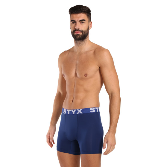 Funktionelle boxershorts til mænd Styx mørkeblå (W968)