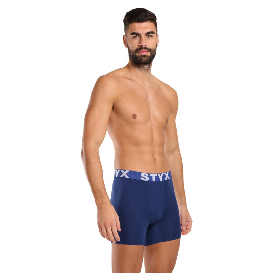 Funktionelle boxershorts til mænd Styx mørkeblå (W968)