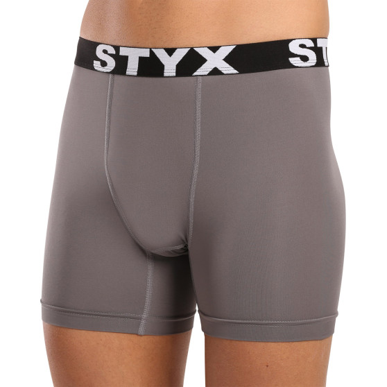 Funktionelle boxershorts til mænd Styx mørkegrå (W1063)