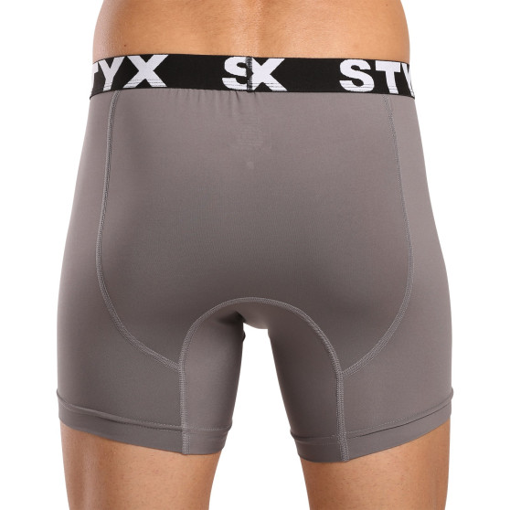 Funktionelle boxershorts til mænd Styx mørkegrå (W1063)