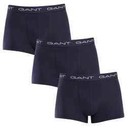 3PACK Boxershorts til mænd Gant blå (900013003-410)