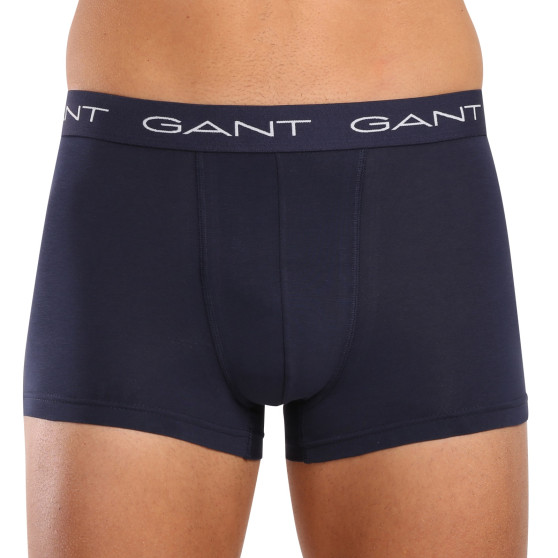 3PACK Boxershorts til mænd Gant blå (900013003-410)