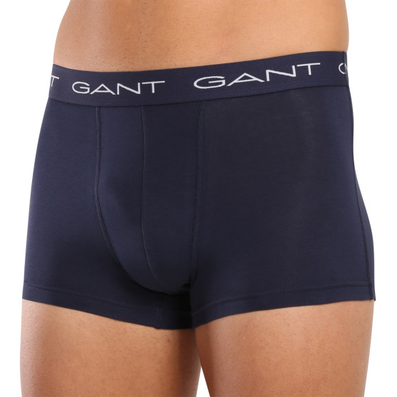 3PACK Boxershorts til mænd Gant blå (900013003-410)