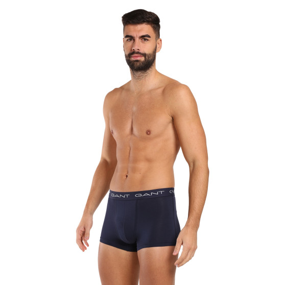 3PACK Boxershorts til mænd Gant blå (900013003-410)