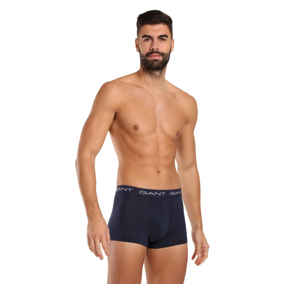 3PACK Boxershorts til mænd Gant blå (900013003-410)