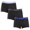 3PACK Boxershorts til mænd Gant sort (902333003-005)