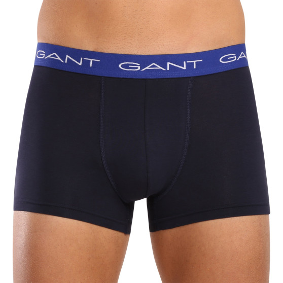 3PACK Boxershorts til mænd Gant blå (902333003-604)