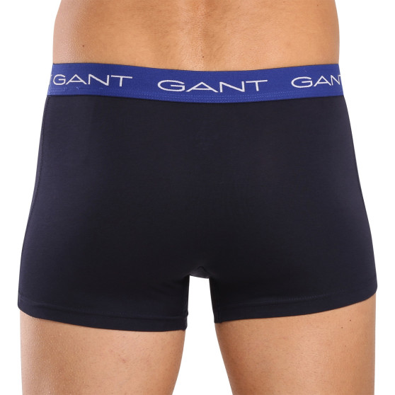 3PACK Boxershorts til mænd Gant blå (902333003-604)