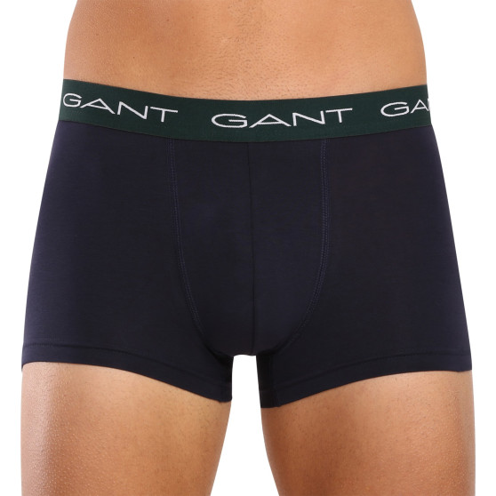 3PACK Boxershorts til mænd Gant blå (902333003-604)