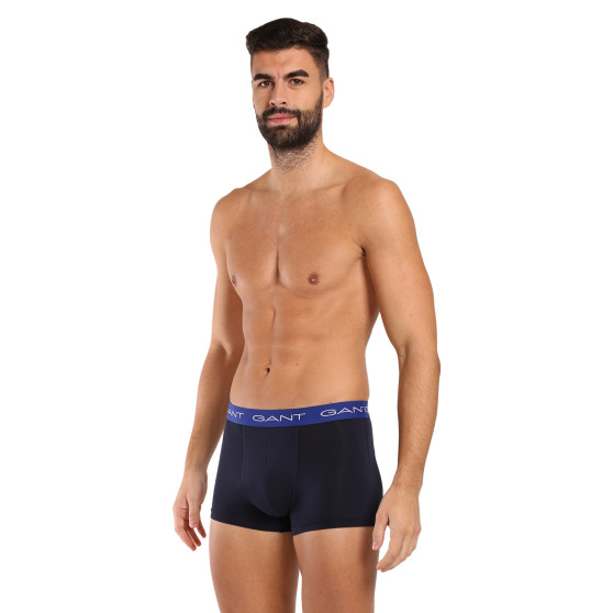 3PACK Boxershorts til mænd Gant blå (902333003-604)