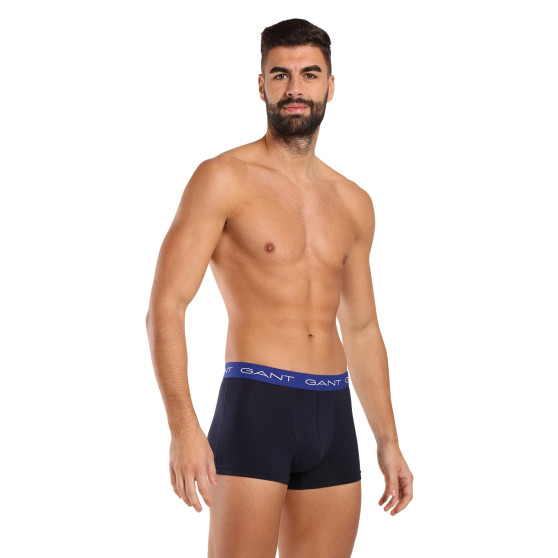 3PACK Boxershorts til mænd Gant blå (902333003-604)