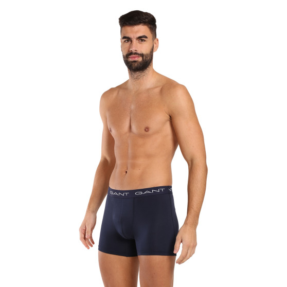 3PACK Boxershorts til mænd Gant blå (900013004-410)