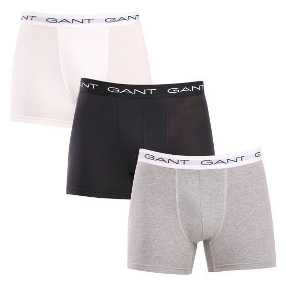 3PACK Boxershorts til mænd Gant flerfarvet (900013004-093)