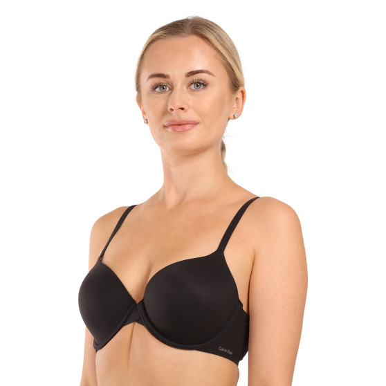 Dame-bh Calvin Klein forstærket med bøjle sort (F3837E-001)