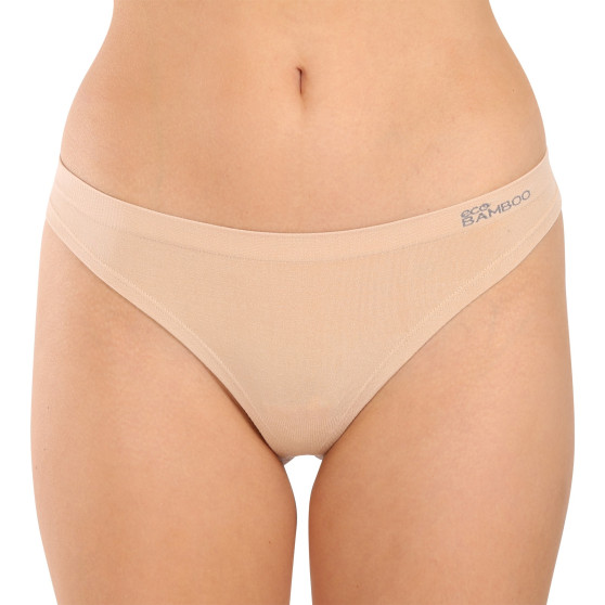 G-streng til kvinder Gina bamboo beige (05013)