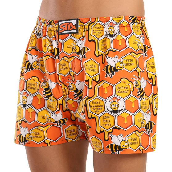 Boxershorts til mænd Styx art klassisk gummi overstørrelse bees (E1654)