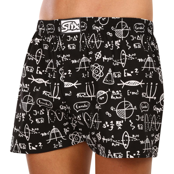 3PACK Boxershorts til mænd Styx art klassisk gummi flerfarvet (3A15782)