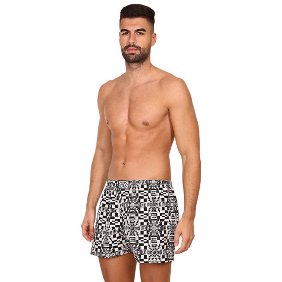 3PACK Boxershorts til mænd Styx art klassisk gummi flerfarvet (3A13025)